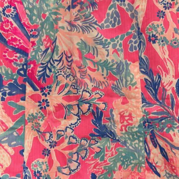 Lilly Pulitzer Dress Women Medium Multicolor Mini Mila Shift Vacation Beach - Picture 2 of 7